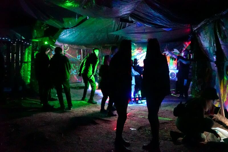 'I’ve lost 500 quid to put this on. This took about two months of my life'. Photograph: Enda O'Dowd