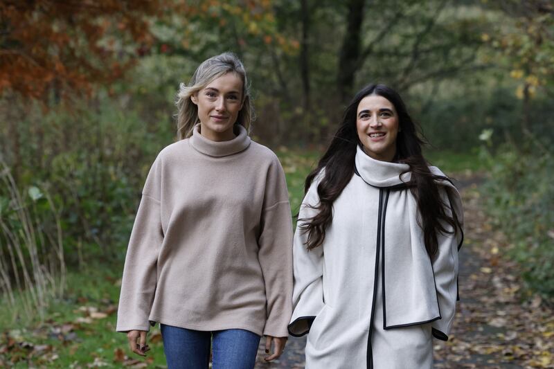 Leah O'Shaughnessy and Melanie Martin. Photograph Nick Bradshaw