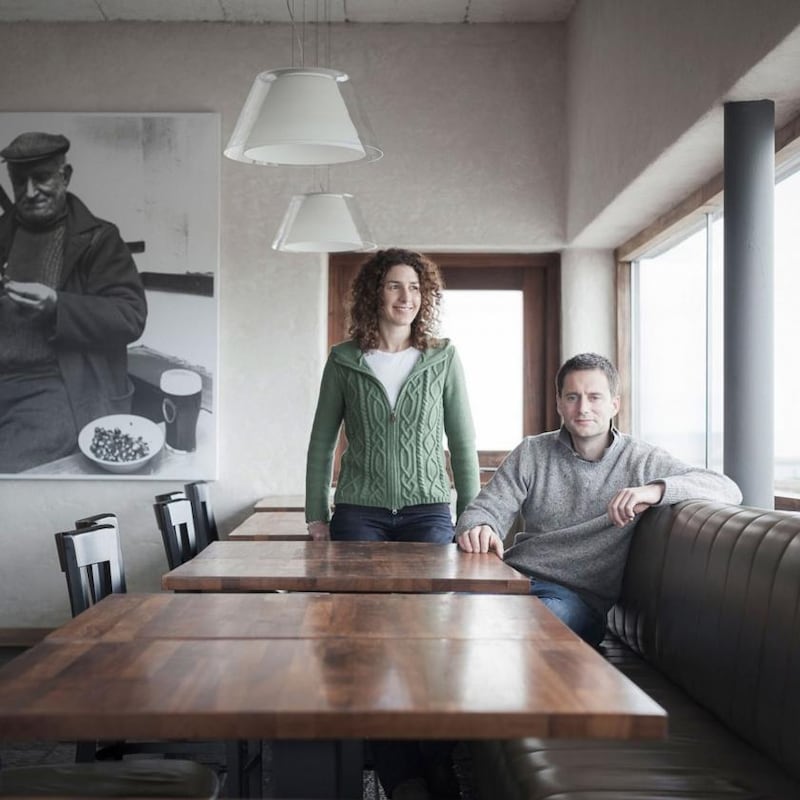 Best meal: Inis Meáin, run by  Marie-Thérèse de Blacam and Ruairí de Blacam