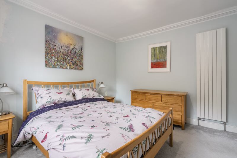 The house has three bedrooms