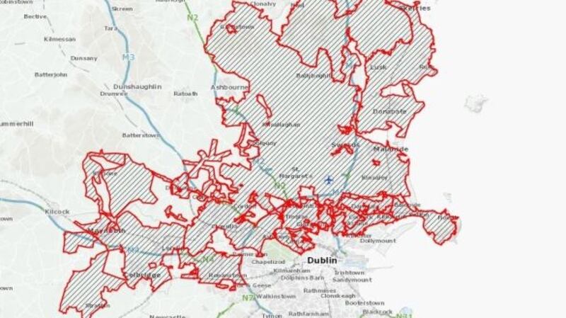 A boil water notice was in place for some 600,000 people in the greater Dublin area