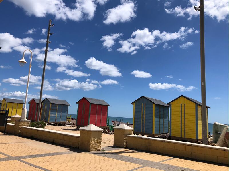 Promenade at Islantilla, Costa de la Luz. Photograph: Gemma Tipton