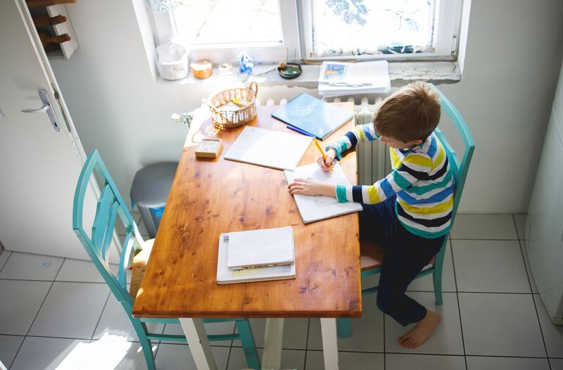 A spokesperson for the Department of Education said 'all policies and decisions regarding homework are school-based. Schools are free to have their own policy on homework'.