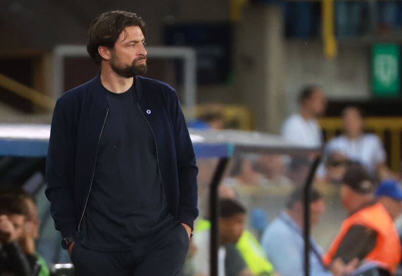 Russell Martin has so far struggled to convince he can succeed as Rangers manager. Photograph: Olivier Hoslet/EPA