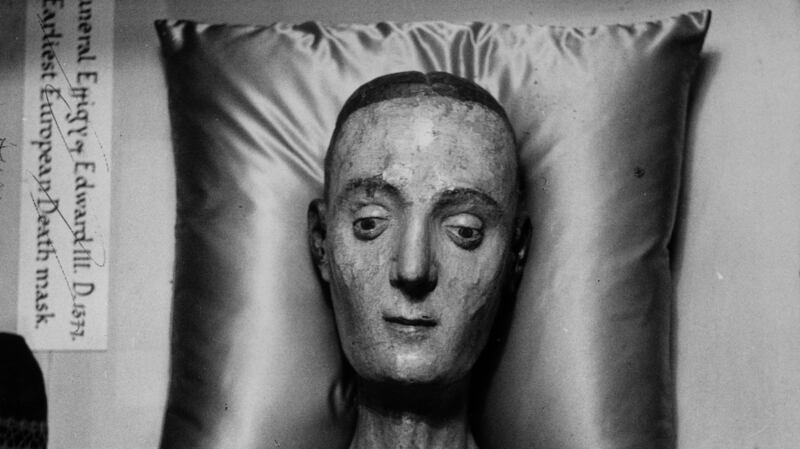 The funeral effigy of Catherine of Valois at Westminister Abbey in London. Photograph: David E Steen/Hulton Archive/Getty Images