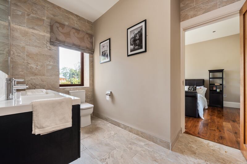 Downstairs Jack and Jill bathroom