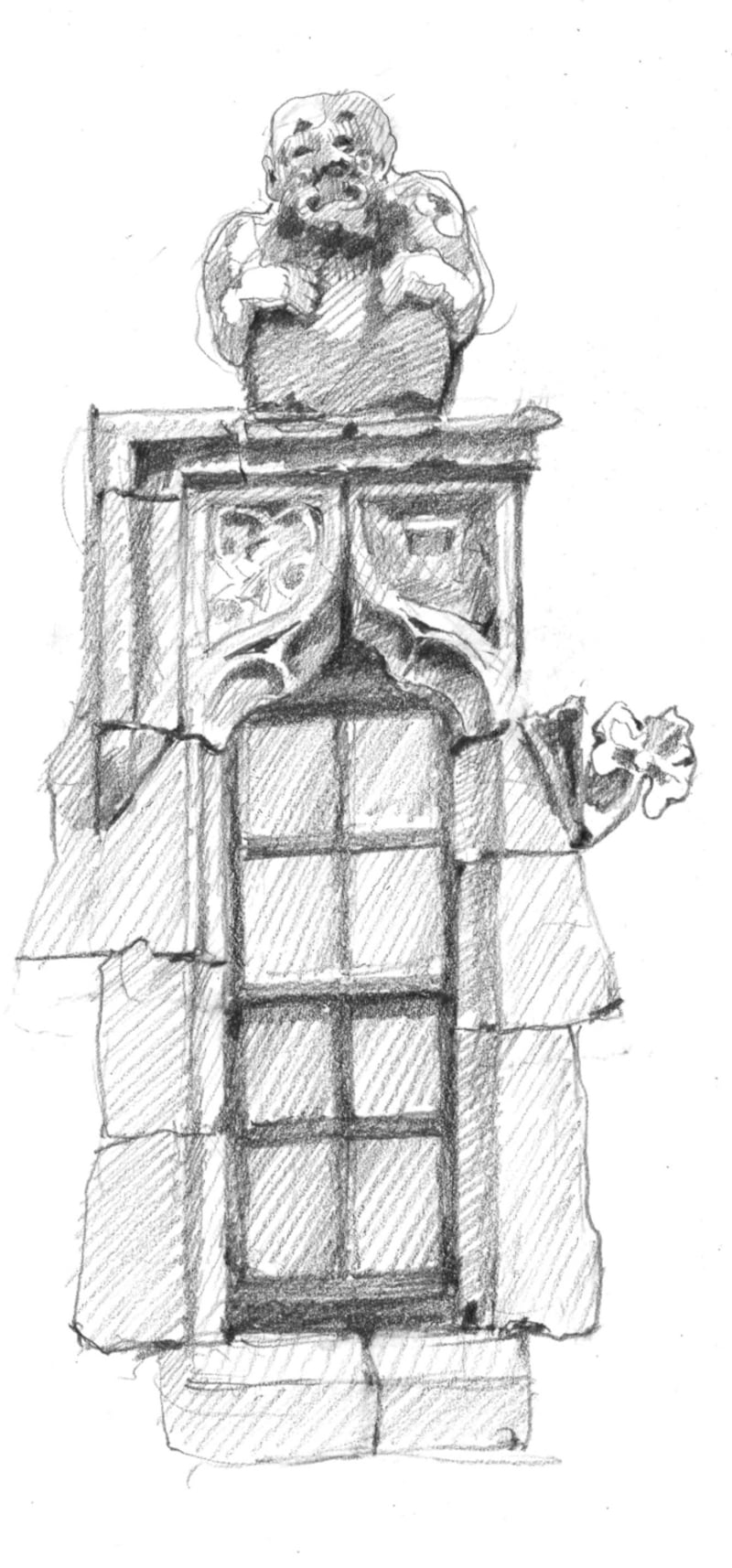 St Munna’s window and Sheila na gig