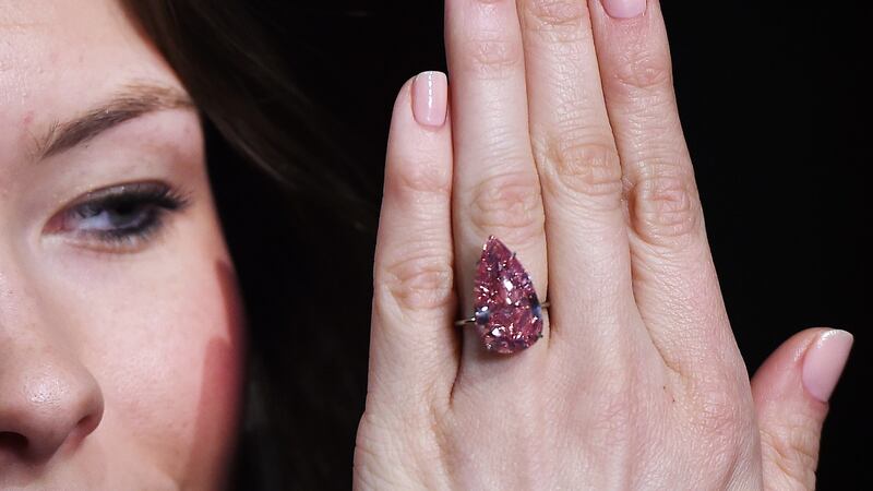 Unique Pink valued at $38m. Photograph: EPA