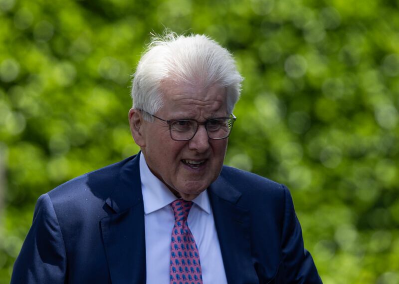 Damien Tansey SC leaving Tullamore  Coroner's Court after the inquest into the death of Joseph Grogan. Photograph: Colin Keegan/Collins Dublin