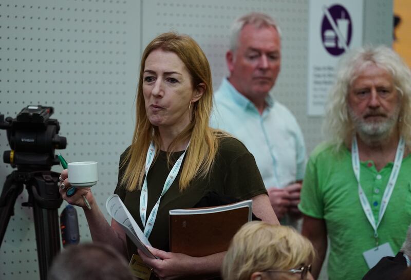 MEPs Clare Daly and Mick Wallace face a battle to retain their seats in the European Parliament. Photograph: Brian Lawless/PA Wire