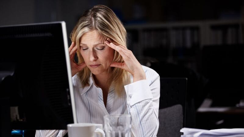 Research shows that over 80 per cent of workplace absences are now stress-related in some way. Photograph: Getty Images