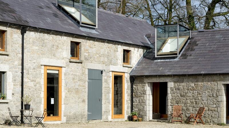 The Turkey House is a two-bedroom residence and can sleep up to five.