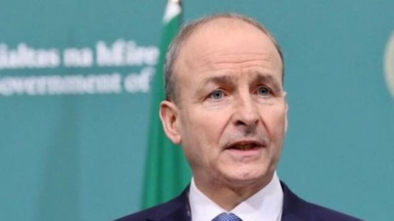 Taoiseach Micheál Martin said: ‘We’ve managed to keep Delta largely under control ... The phased approach has worked so far.’ Photograph: Julien Behal/PA Wire