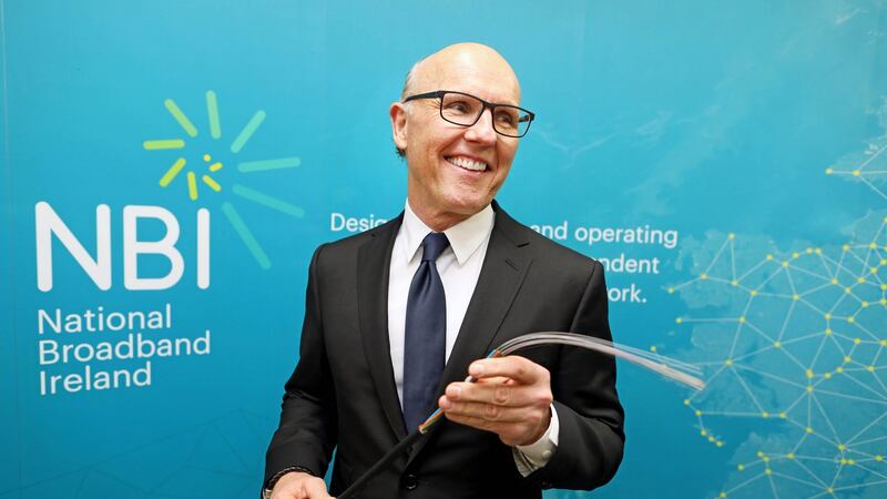 David McCourt’s National Broadband Ireland (NBI) signed historic contract to deliver  to more than a million people across the island. Photograph: Julien Behal