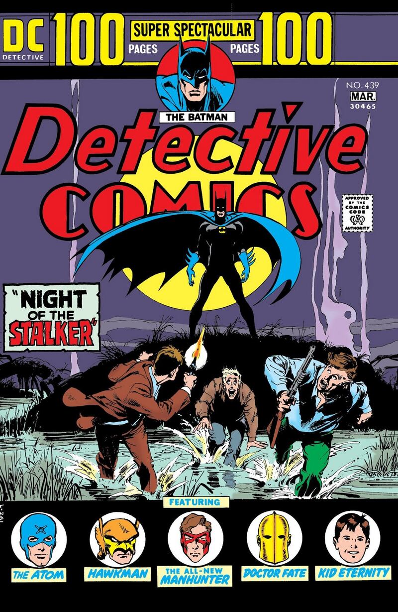 Batman turns 80: Detective Comics 439. Photograph courtesy of DC