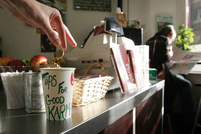 The sectors showing the largest percentage decrease in employments were the accommodation and food services sector. Photograph: Frank Miller