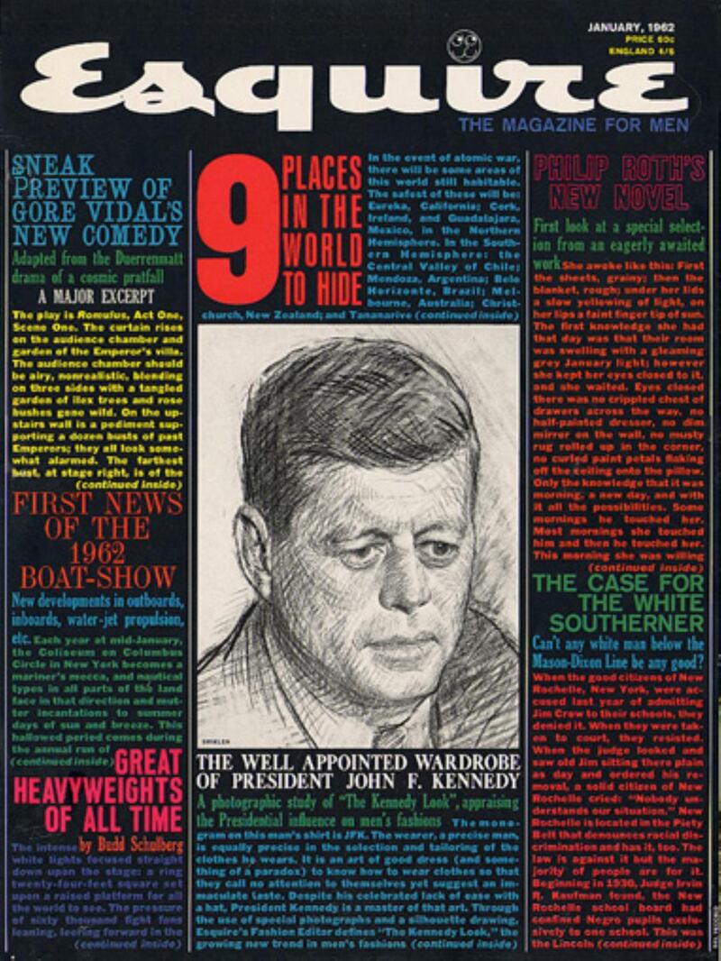 The January 1962 edition of Esquire magazine ran a feature on the nine safest places to hide during a nuclear war. One of them was Co Cork