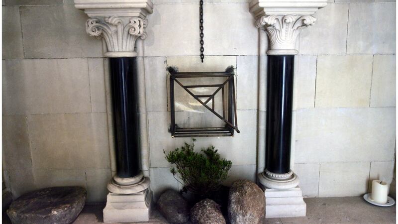 The Peace Chapel of St Laud from which the preserved heart of St Laurence O’Toole patron Saint of Dublin was stolen in 2012. Photograph: Bryan O’Brien