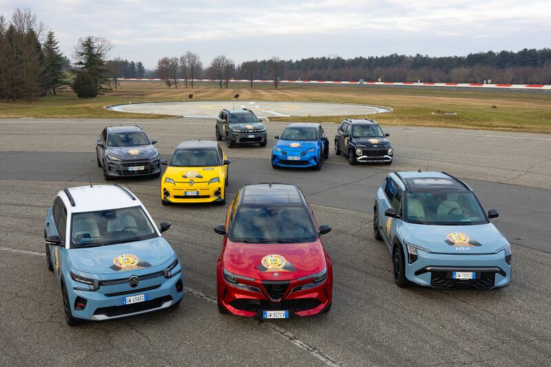 The seven finalists for Europe's Car of the Year 2025