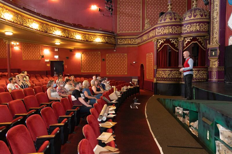 Cork's Everyman Theatre, a show in its own right, where actor Damien Punch gave a tour last year