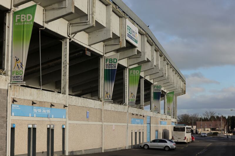 Semple Stadium in Thurles, home of the GAA in Tipperary. Photograph: Alan Betson


