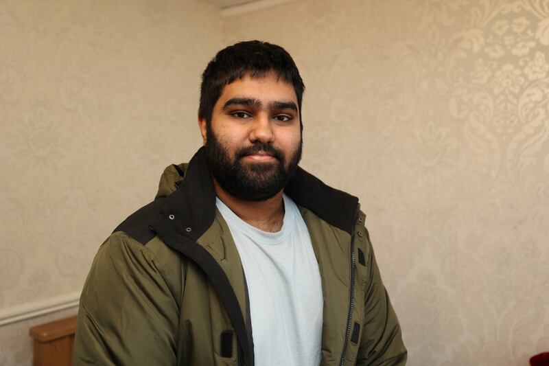 “We are on our knees now and do not know what to do,” said Zain’s brother, Hamza Shafqat. Photograph: Nick Bradshaw