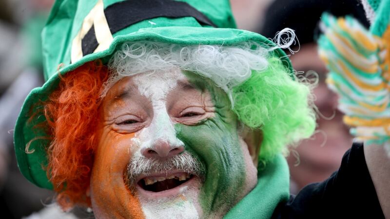 A racegoer at  Cheltenham on Thursday. Photograph: INPHO/Dan Sheridan