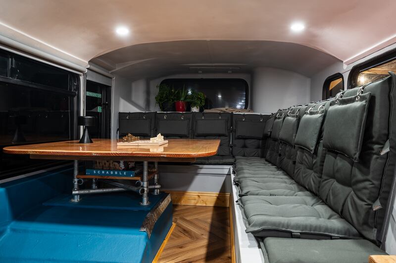 Dervla: Living area. Photograph: Colin Shanahan/DigiCol Photography