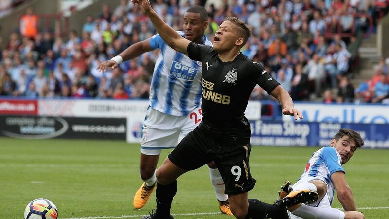 Newcastle United retained the services of Dwight Gayle, despite manager Rafael Bentiez intending to sell the striker. Photograph: Jan Kruger/Getty