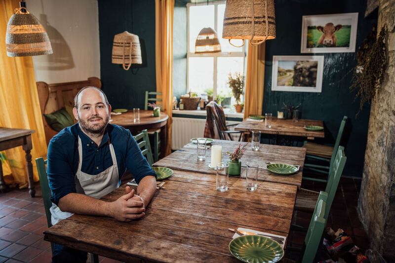 Robbie McCauley, head chef of Homestead Cottage: 'Our job is easy at the end of the day, if we are able to get great produce.' Photograph: Brian Arthur