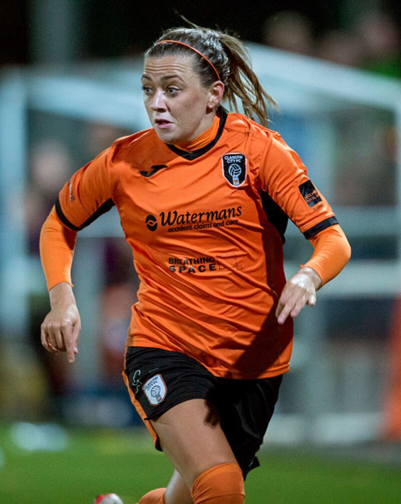 Katie McCabe revived her Arsenal career after spending the second half of the 2017 season on loan at Glasgow City. Photograph: Rob Casey/SNS Group via Getty Images
