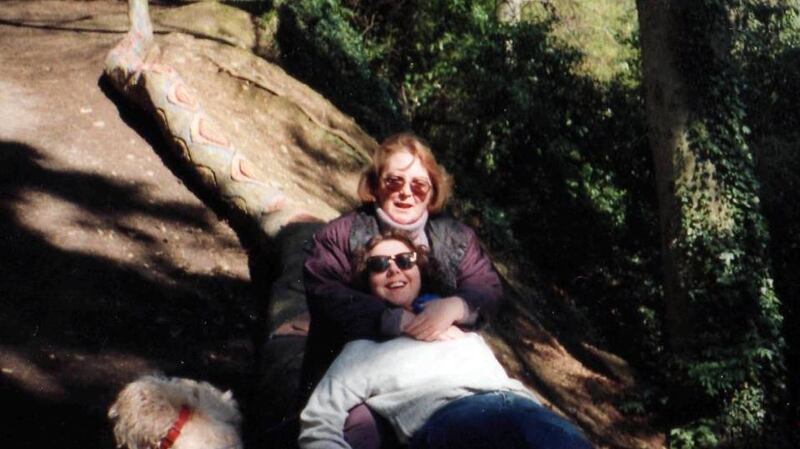 Suzanne D’Arcy and her mum