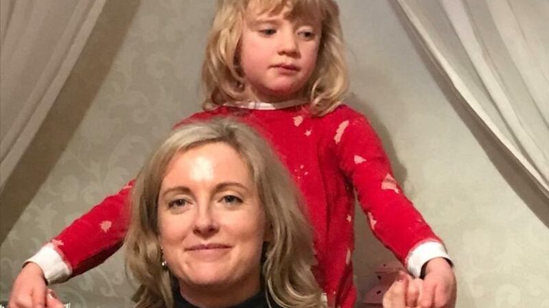 Niamh O’Brien, mother of three children, said the past year has been ’such a challenge’