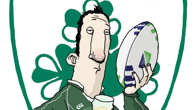 Ross O’Carroll-Kelly: Paul Howard was collared by one UCD student who was convinced the column was written by Brian O’Driscoll. Illustration: Alan Clarke