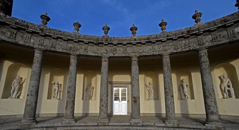 Russborough House features the longest facade of any house in Ireland. Photograph: The Irish Times

