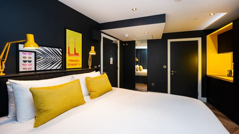 A  Staycity bedroom in Dublin