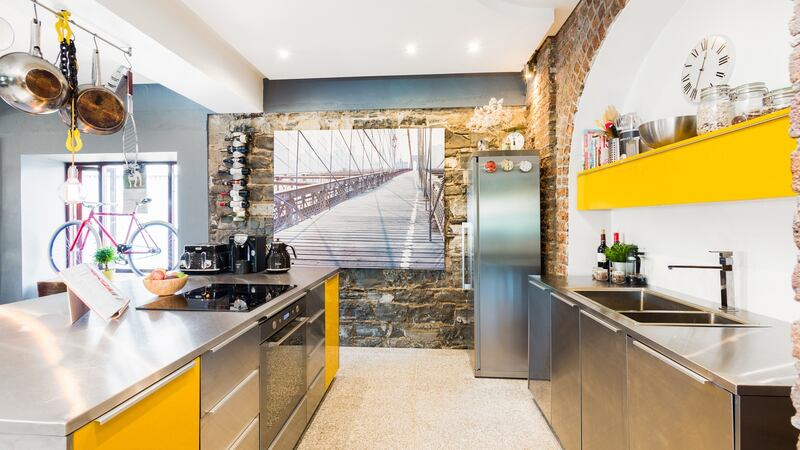 Loft 2, The Grainstore, Drumcondra, Dublin 3: a former industrial building celebrating original features.