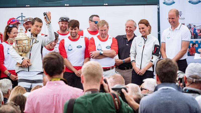 The event was organised by the Duke and Duchess of Cambridge off the Isle of Wight. Photograph: Tusk/Twitter