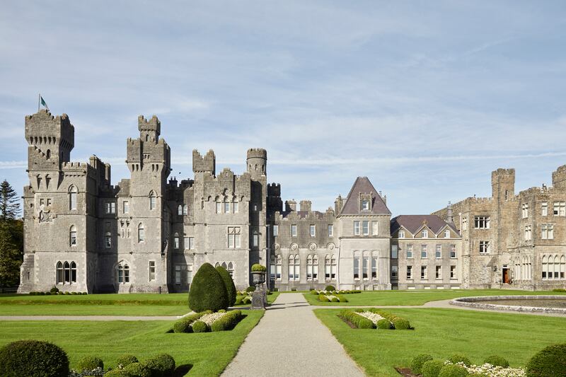 Ashford Castle, Co Mayo, is one of Ireland’s most famous castle hotels