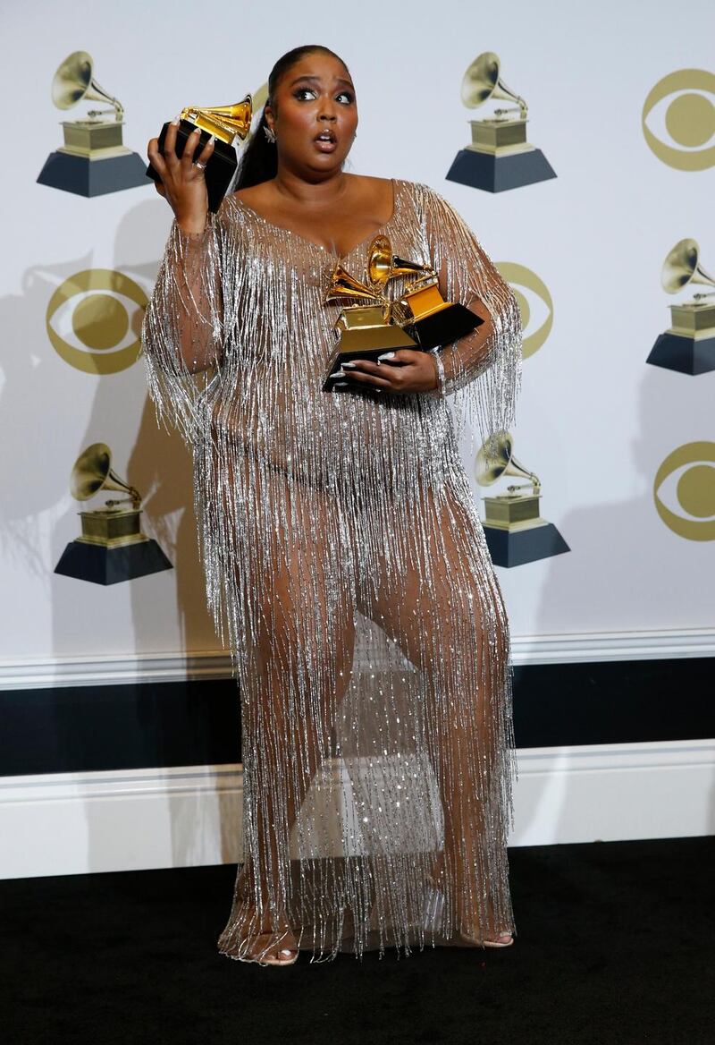 Lizzo. Photograph: REUTERS/Monica Almeida