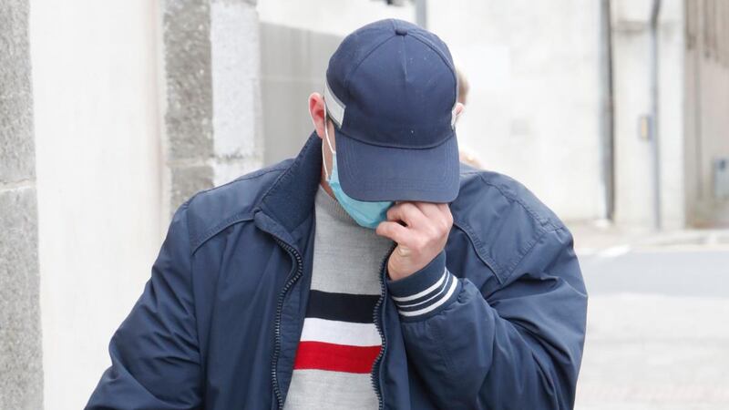 Les Markham(29) is pictured arriving at Limerick Circuit Court on Thursday. Photograph: Liam Burke/Press 22.