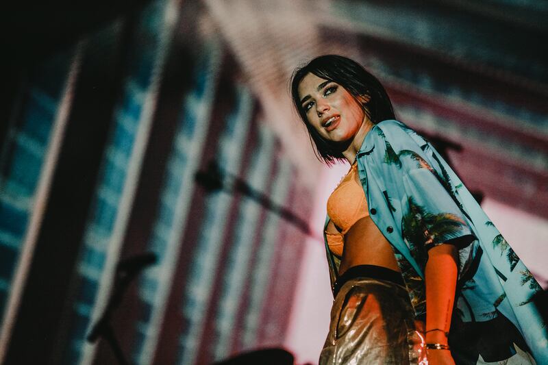 Dua Lipa: artist of the year contender
