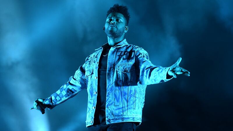 The Weeknd. Photograph: Joseph Okpako/WireImage