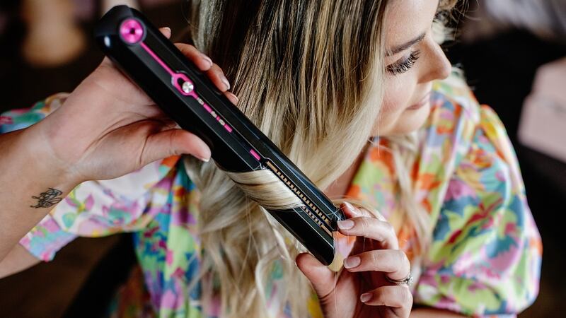 The Corrale's curved edges mean your hair is left with no annoying dents