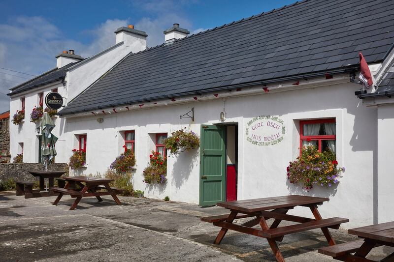 Aran Islands: the pub on Inishmaan. All photographs: Andy Haslam/New York Times