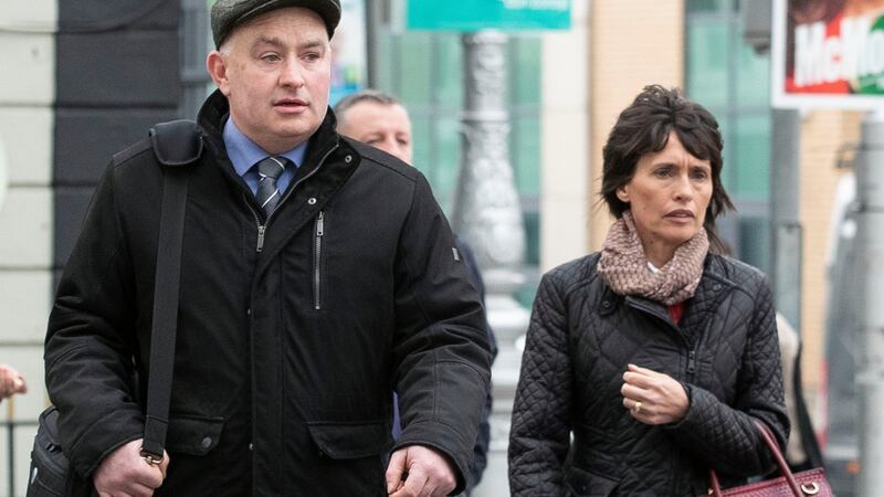 Patrick Quirke and his wife  Imelda. Photograph: Collins