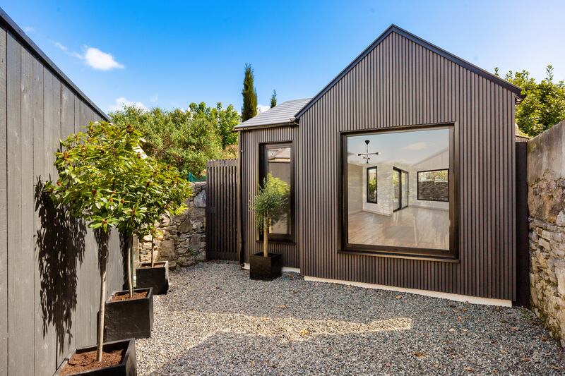 The Nest: an architecturally designed studio is hidden in the rear garden