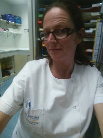 Anna Marie O'Rourke in France