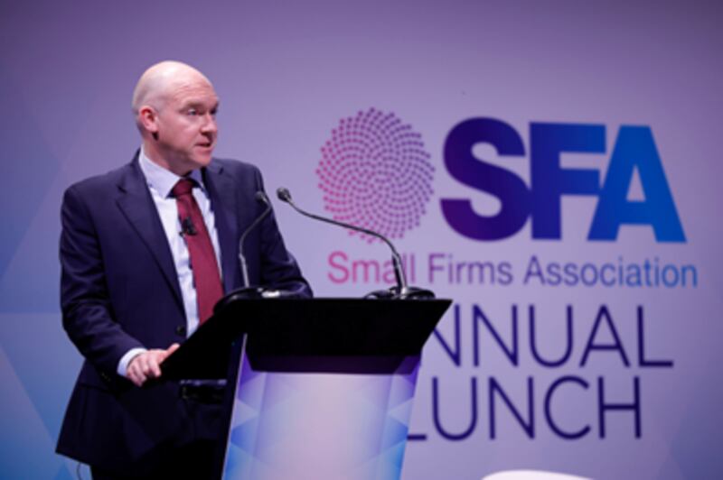 David Broderick, director of the SFA, says small firms are the backbone of the Irish economy