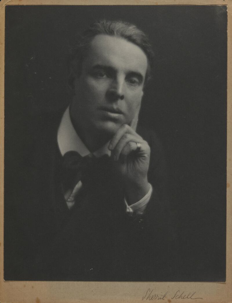 A photographic portrait of WB Yeats. Photograph: Sotheby's